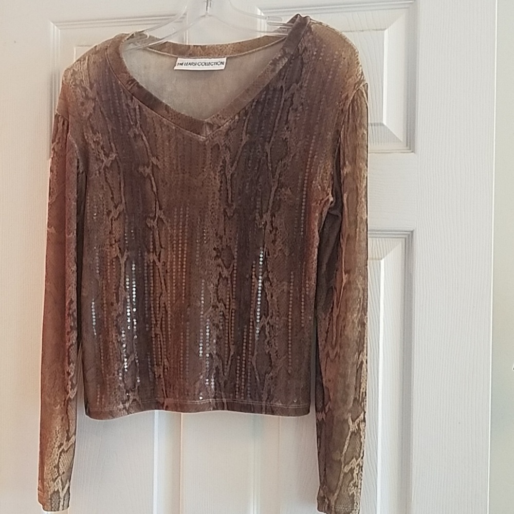 Snakeskin Top